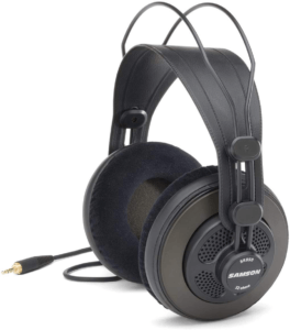 Samson SR850 Semi-Open-Back Studio Reference Headphones 1